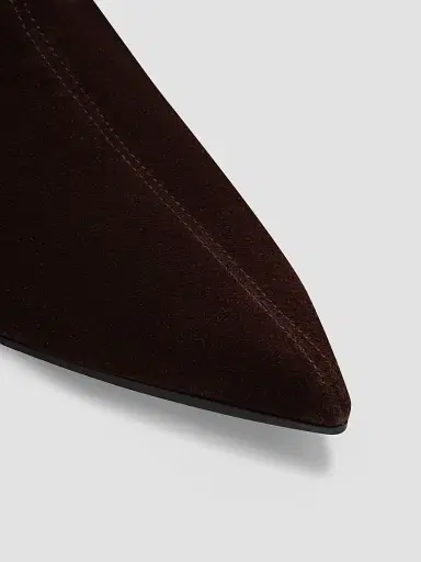 NEOUS Women's Tapek 35MM Suede Ankle Boots | Thumbnail 3