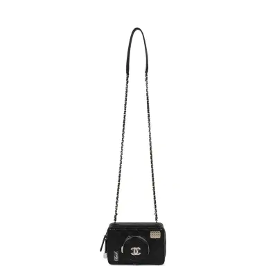 Chanel Chanel Coco Click Camera Bag Black Lambskin Light Gold Hardware | Thumbnail 7 Chanel Chanel Coco Click Camera Bag Black Lambskin Light Gold Hardware | Thumbnail 7