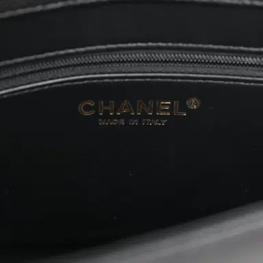 Chanel Chanel Small Preppy Coco Flap Bag Black Shiny Caviar Brushed Gold Hardware | Thumbnail 8 Chanel Chanel Small Preppy Coco Flap Bag Black Shiny Caviar Brushed Gold Hardware | Thumbnail 8