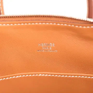 HERMÈS Hermes 1923 Bolide Mini Gold Evercolor Palladium Hardware | Thumbnail 6 HERMÈS Hermes 1923 Bolide Mini Gold Evercolor Palladium Hardware | Thumbnail 6