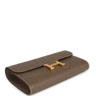 HERMÈS Hermes Constance Wallet To Go Etoupe Epsom Gold Hardware | Thumbnail 6 HERMÈS Hermes Constance Wallet To Go Etoupe Epsom Gold Hardware | Thumbnail 6