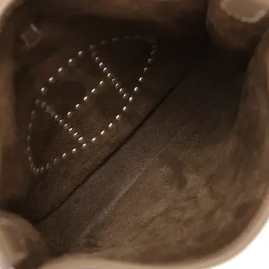 HERMÈS Hermes Evelyne 23 Etoupe Clemence Palladium Hardware | Thumbnail 8 HERMÈS Hermes Evelyne 23 Etoupe Clemence Palladium Hardware | Thumbnail 8