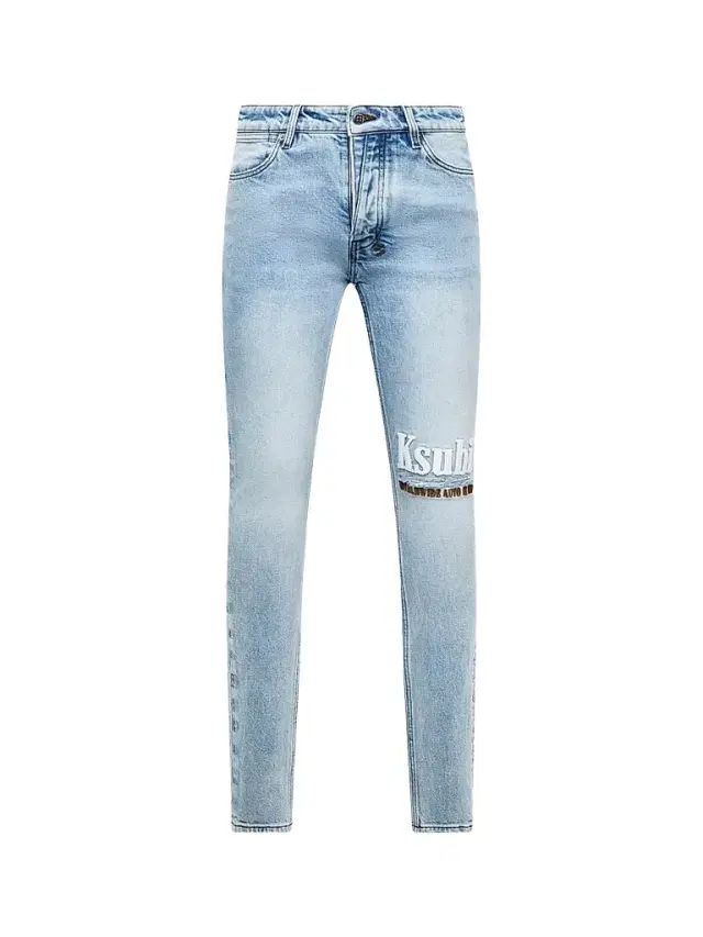 Ksubi Men's Van Winkle Kristal Logo Skinny Jeans