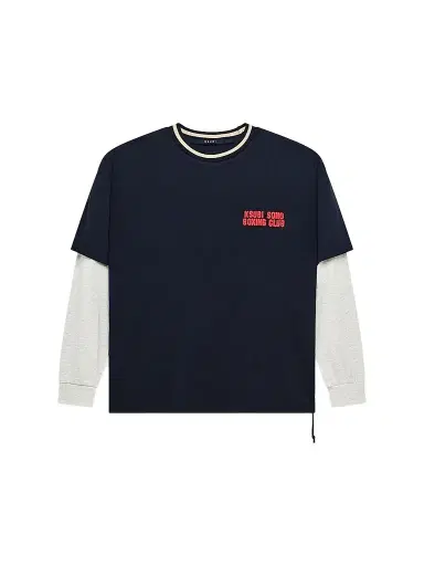 Ksubi Men's Layered Cotton Long Sleeve T-Shirt | Thumbnail 1 Ksubi Men's Layered Cotton Long Sleeve T-Shirt | Thumbnail 1