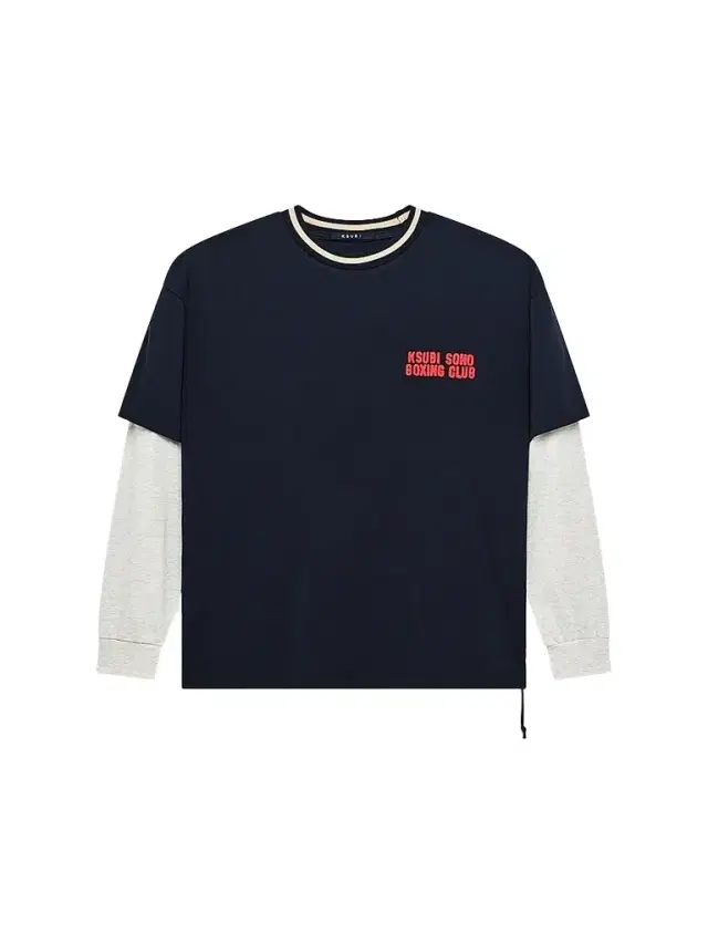 Ksubi Men's Layered Cotton Long Sleeve T-Shirt