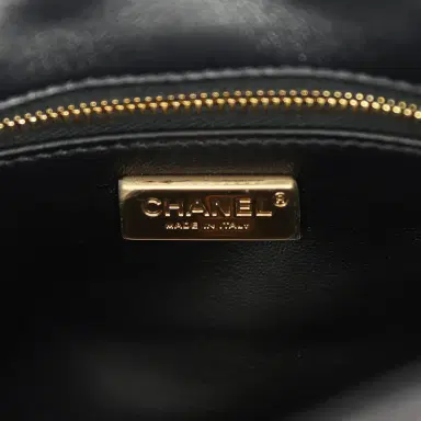 Chanel Pre-owned Chanel Mini Rectangular Flap Bag Black, Multi Sequin Gold Hardware | Thumbnail 9 Chanel Pre-owned Chanel Mini Rectangular Flap Bag Black, Multi Sequin Gold Hardware | Thumbnail 9