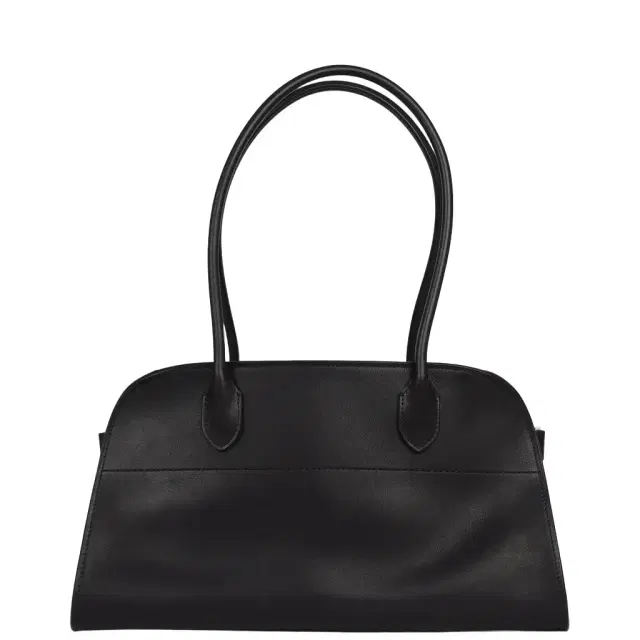 The Row The Row Margaux Shoulder 12 Black Saddle Gold Hardware