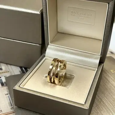 BVLGARI Bulgari B.Zero1 Design Legend 18K Rose Gold Three Band Ring Sz. 6.75 by The Solist | Thumbnail 4 BVLGARI Bulgari B.Zero1 Design Legend 18K Rose Gold Three Band Ring Sz. 6.75 by The Solist | Thumbnail 4