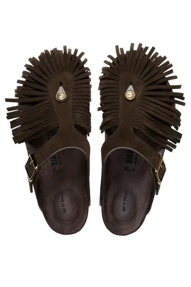 BIRKENSTOCK X ETRO Gizeh Fringe Clog | Thumbnail 4