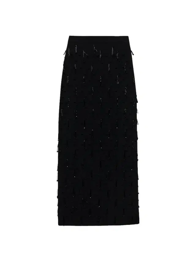 Simkhai Women's Bree Fringe Midi Skirt