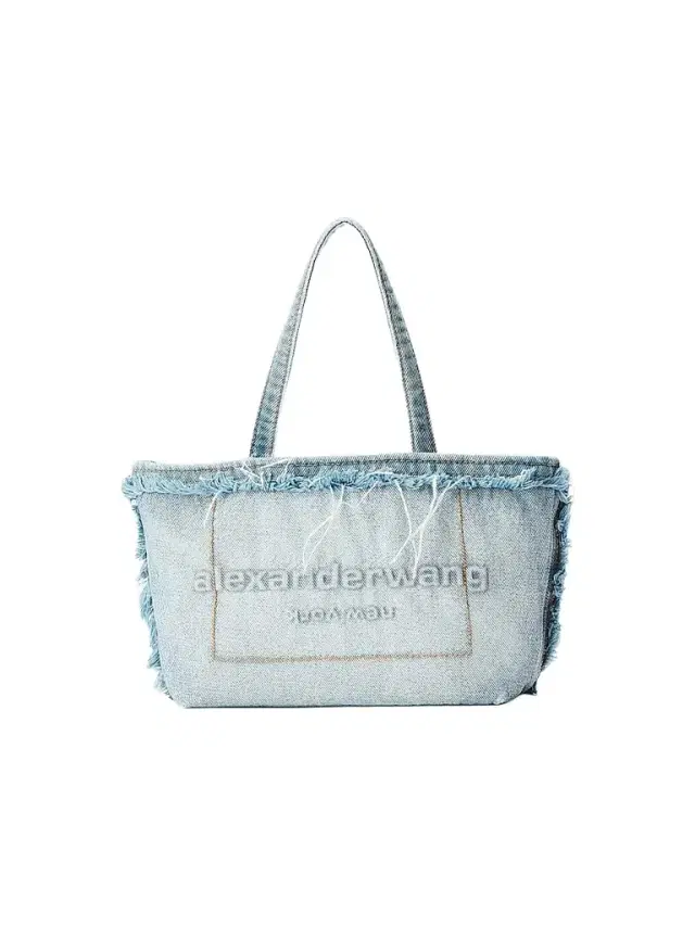 Women's Punch Small Denim Tote Bag Women's Punch Small Denim Tote Bag