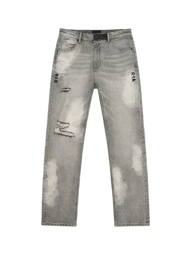 RTA Men's Curva Ultra Bleached Distressed Slim-Fit Jeans