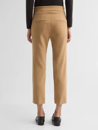 Veronica Beard Women's Renzo High-Rise Slim Cropped Pants | Thumbnail 3