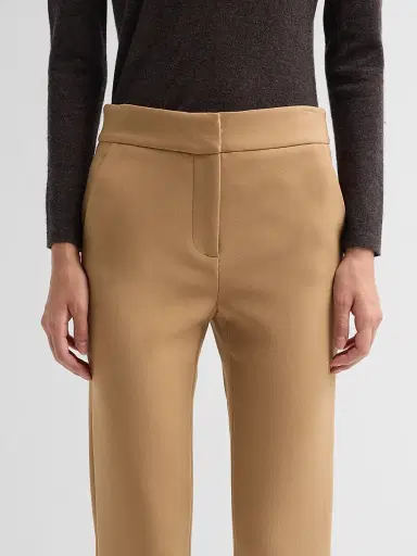 Veronica Beard Women's Renzo High-Rise Slim Cropped Pants | Thumbnail 5