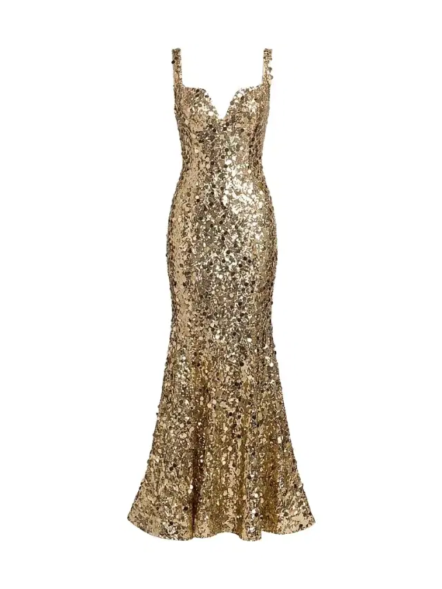 Mac Duggal Women's Sequined Mermaid Gown