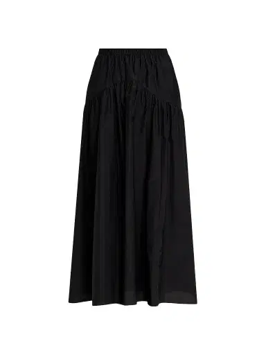 Theory Women's Yoke Cotton-Blend Midi Skirt | Thumbnail 1 Theory Women's Yoke Cotton-Blend Midi Skirt | Thumbnail 1