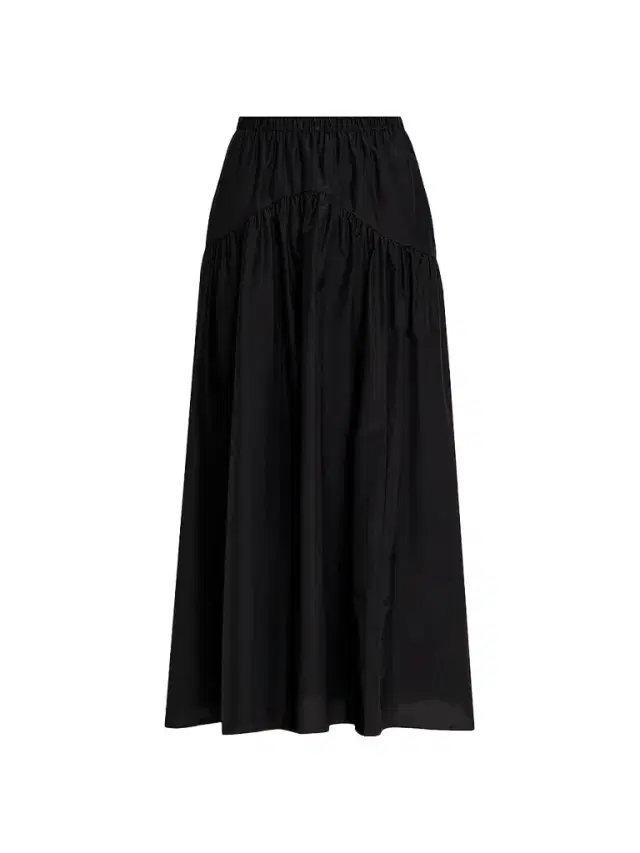 Women's Yoke Cotton-Blend Midi Skirt