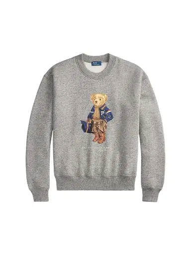 Polo Ralph Lauren Women's Polo Bear Cotton-Blend Fleece Sweatshirt | Thumbnail 1