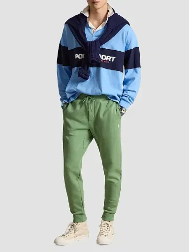 Polo Ralph Lauren Men's Double-Knit Jogger Sweatpants | Thumbnail 2 Polo Ralph Lauren Men's Double-Knit Jogger Sweatpants | Thumbnail 2