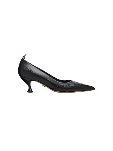 Thom Browne Women's Wingtip 50MM Leather Pumps | Thumbnail 1 Thom Browne Women's Wingtip 50MM Leather Pumps | Thumbnail 1