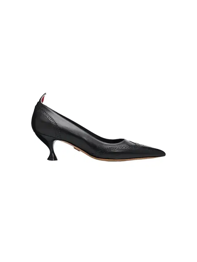 Thom Browne Women's Wingtip 50MM Leather Pumps