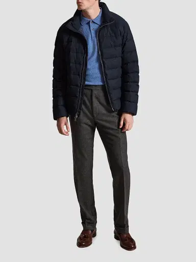 Polo Ralph Lauren Men's Wool Polo-Collar Sweater | Thumbnail 2 Polo Ralph Lauren Men's Wool Polo-Collar Sweater | Thumbnail 2