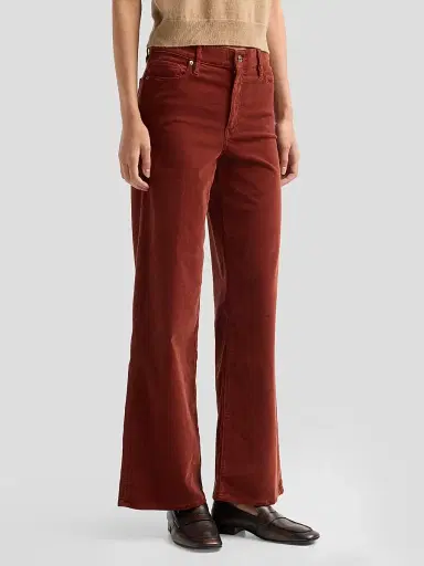 Frame Women's Le Slim Palazzo Corduroy Jeans | Thumbnail 4