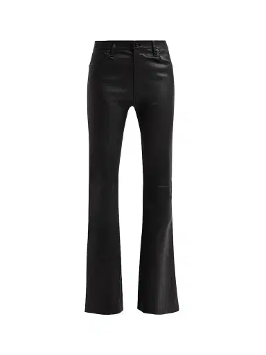 Frame Women's Leather Flared Pants | Thumbnail 1