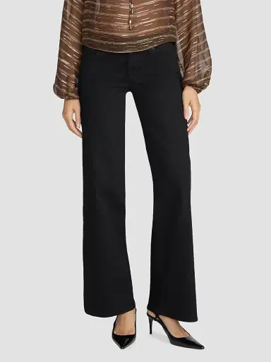 Frame Women's Le Slim Palazzo Low-Rise Wide-Leg Jeans | Thumbnail 3