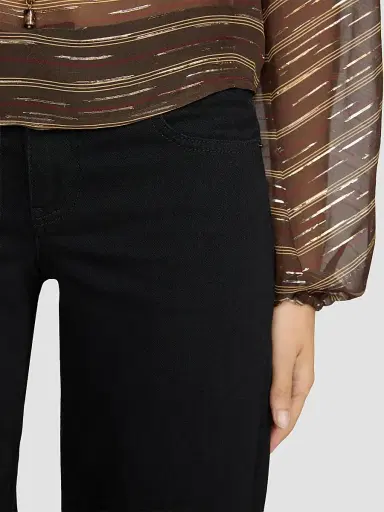 Frame Women's Le Slim Palazzo Low-Rise Wide-Leg Jeans | Thumbnail 4