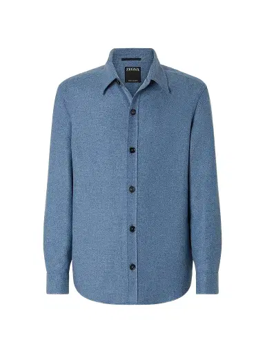 Zegna Men's Oasi Cashmere Overshirt | Thumbnail 1 Zegna Men's Oasi Cashmere Overshirt | Thumbnail 1