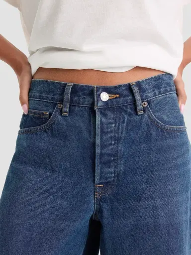 GOOD AMERICAN Women's Vintage Low-Slung Baggy Jeans | Thumbnail 5
