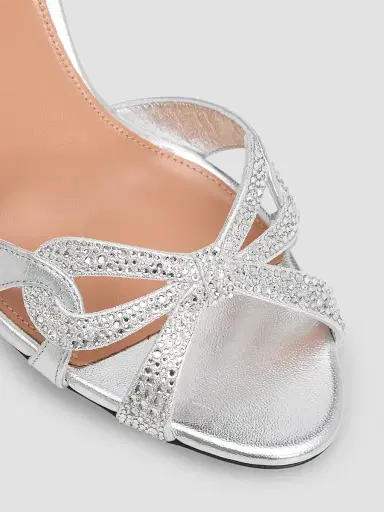 Aquazzura Women's Ribbon Kiss 85MM Slingback Sandals | Thumbnail 5 Aquazzura Women's Ribbon Kiss 85MM Slingback Sandals | Thumbnail 5