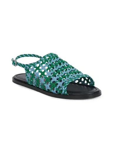 JW Anderson Women's Two-Tone Woven Sandals | Thumbnail 2