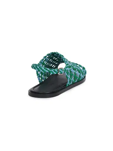 JW Anderson Women's Two-Tone Woven Sandals | Thumbnail 3