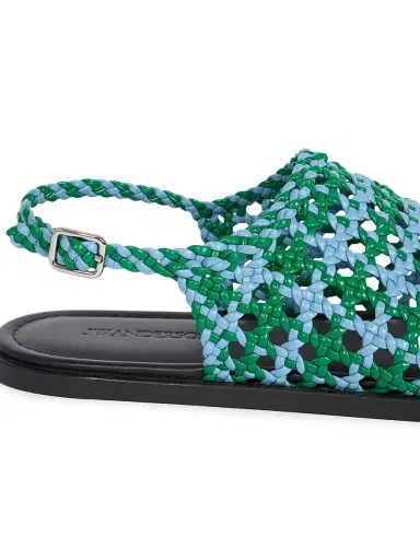 JW Anderson Women's Two-Tone Woven Sandals | Thumbnail 5