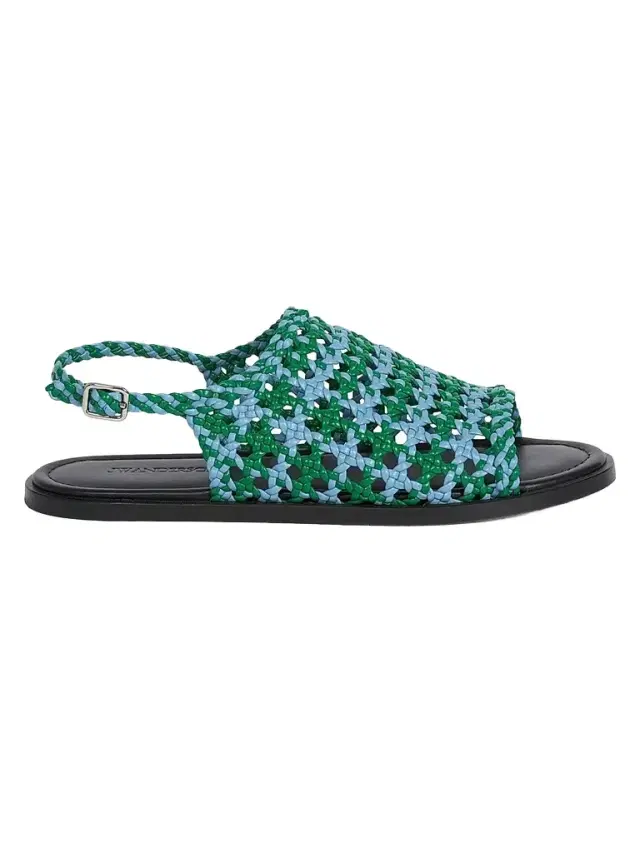 JW Anderson Women's Two-Tone Woven Sandals