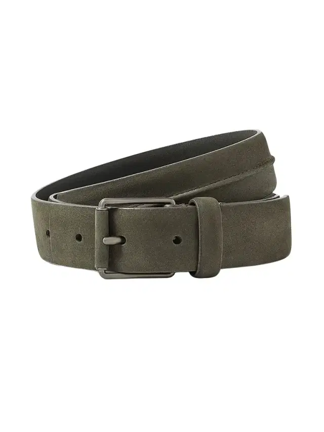 Zegna Men's Nubuck Belt