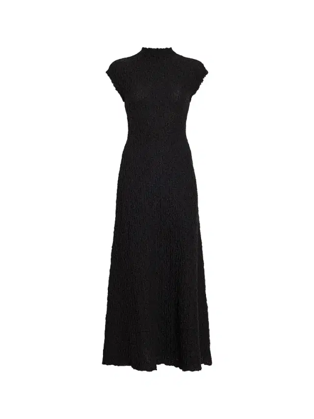 Women's Cleo Stretch Jersey Jacquard A-Line Midi Dress Women's Cleo Stretch Jersey Jacquard A-Line Midi Dress