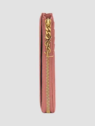 Saint Laurent Women's Cassandre Bijou Zip Card Case | Thumbnail 4