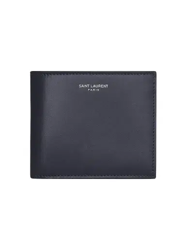 Saint Laurent Men's East/West Wallet in Smooth Leather | Thumbnail 1 Saint Laurent Men's East/West Wallet in Smooth Leather | Thumbnail 1