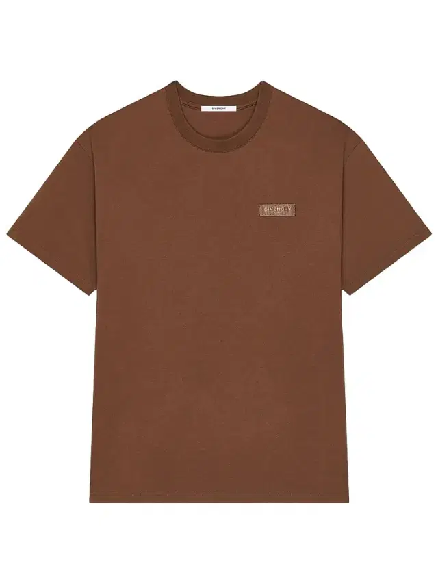 Givenchy Men's T-Shirt in Cotton with Paris Gros Grain