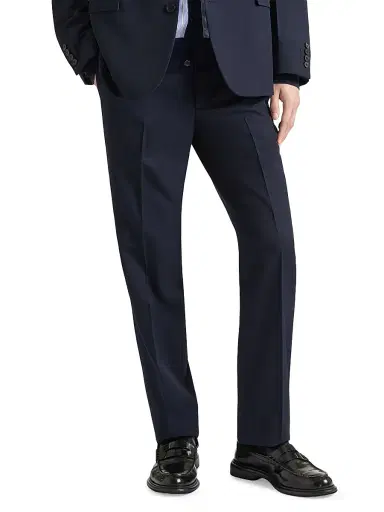 Givenchy Men's Fitted Leg Tailored Trousers in Wool | Thumbnail 3
