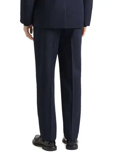 Givenchy Men's Fitted Leg Tailored Trousers in Wool | Thumbnail 4