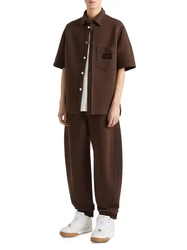Givenchy Men's Shirt in Scuba with Paris Patch | Thumbnail 2 Givenchy Men's Shirt in Scuba with Paris Patch | Thumbnail 2