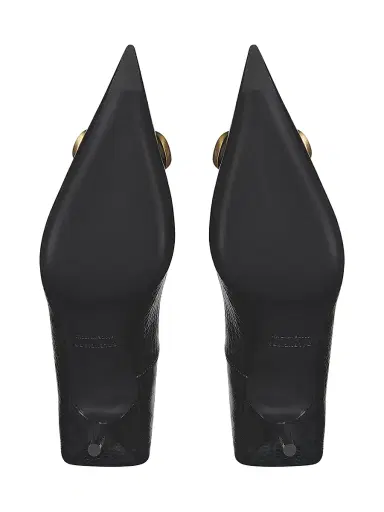Balenciaga Women's Square Knife BB 80mm Pumps | Thumbnail 7 Balenciaga Women's Square Knife BB 80mm Pumps | Thumbnail 7