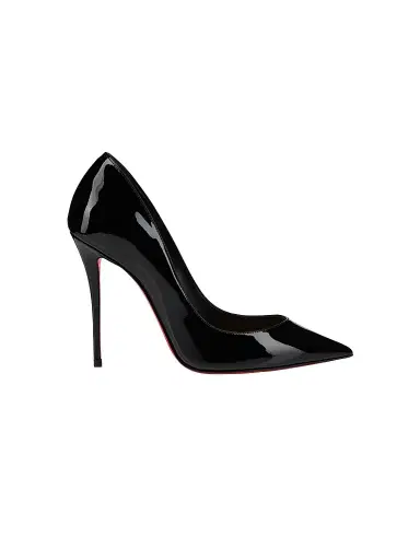 Christian Louboutin Women's La Pigalle 100MM Patent Leather Pumps | Thumbnail 1