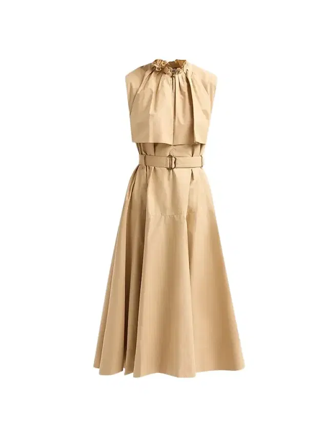 Burberry Women's Jessica Cotton Poplin Sleeveless Midi-Dress