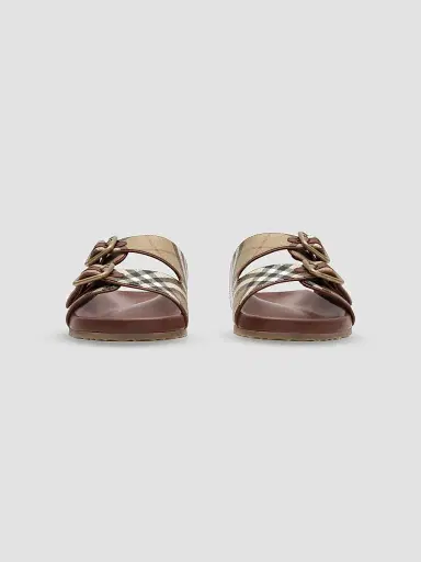 Burberry Women's Urchin Check Sandals | Thumbnail 2