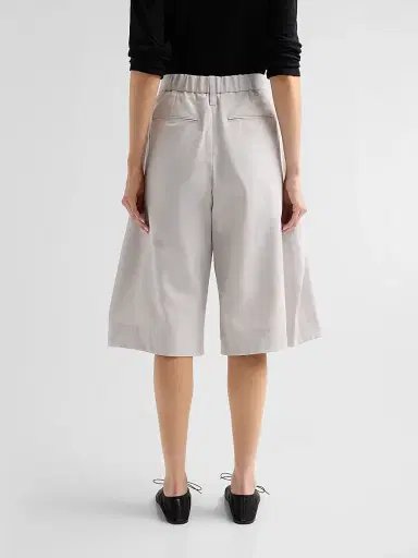 Issey Miyake Women's Fluttering Cotton-Blend Shorts | Thumbnail 3